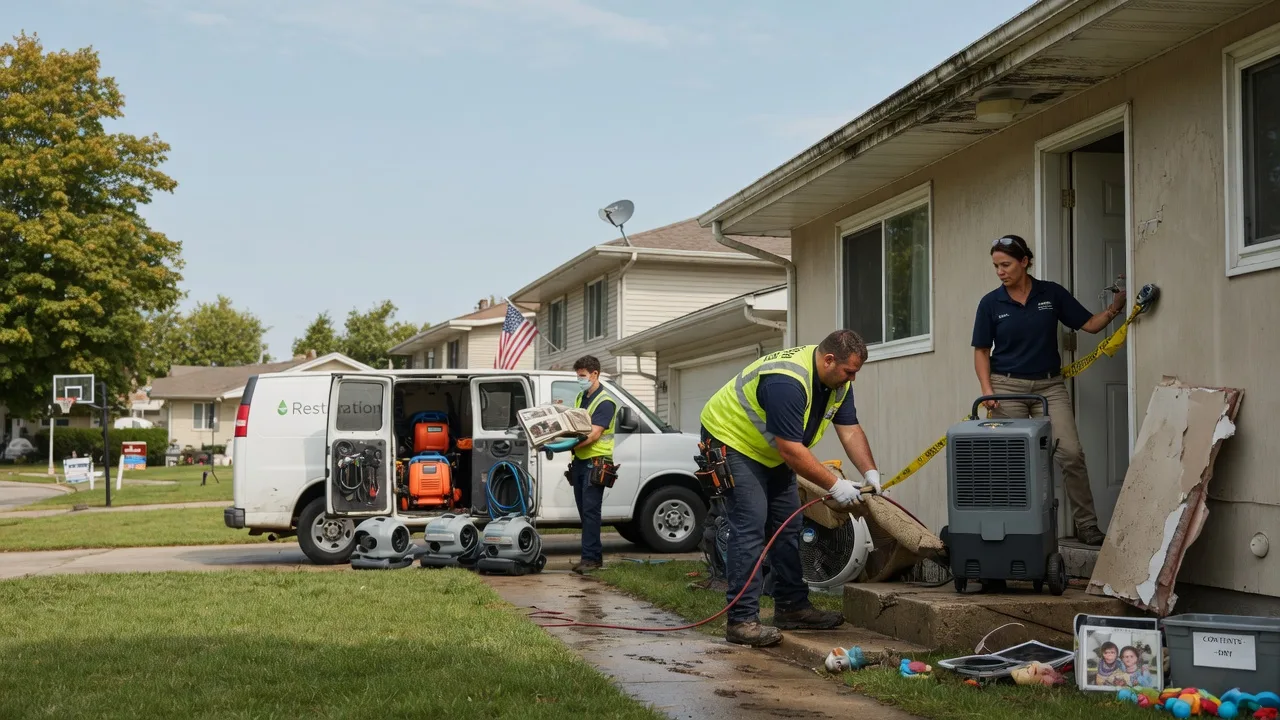 Water Damage Restoration in Blacksburg, VA near me